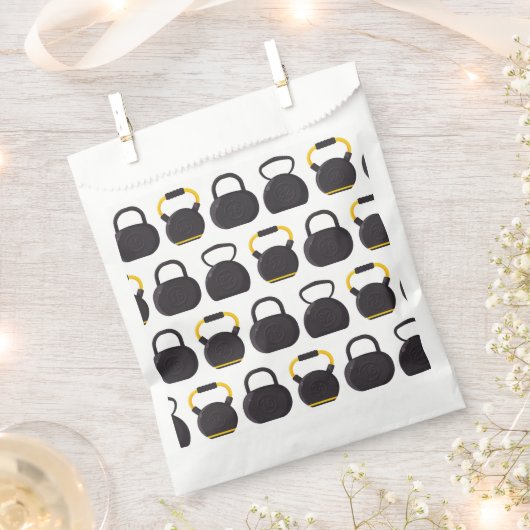 Kettlebell Fitness Geschenktütchen (Ausgeschnitten)