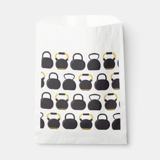 Kettlebell Fitness Geschenktütchen (Vorderseite)