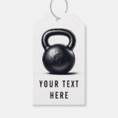 Kettlebell Fitness Personal Training Geschenkanhänger (Vorderseite)