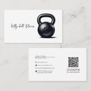 Kettlebell-Fitness-Personaltraining Visitenkarte