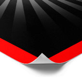 Kettlebell Glow Poster - vom RX Projekt (Ecke)