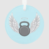 Kettlebell Heaven Ornament (Rückseite)