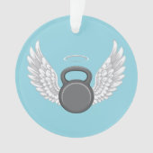 Kettlebell Heaven Ornament (Vorderseite)