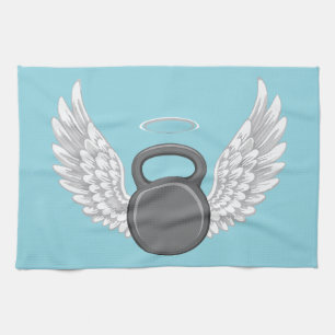 Kettlebell-Himmel Geschirrtuch