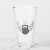 Kettlebell-Himmel Glas (Vorderseite)