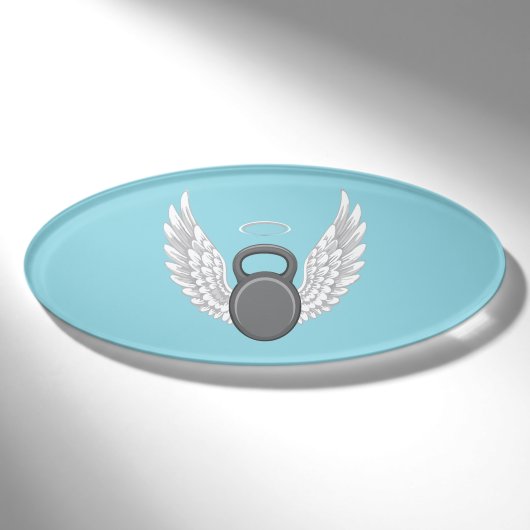 Kettlebell Himmel Namenschild (Vorderseite)