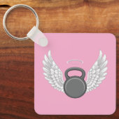 Kettlebell-Himmel Schlüsselanhänger (Vorderseite)