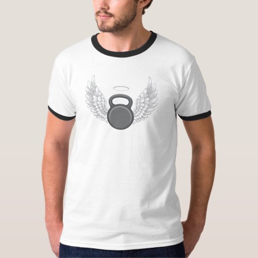 Kettlebell-Himmel T-Shirt (Vorderseite)