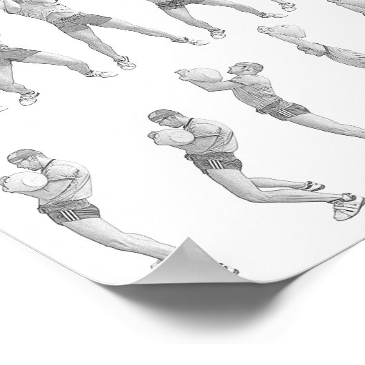 Kettlebell Jerk Poster (Ecke)