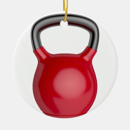 Kettlebell Keramikornament (Vorne)
