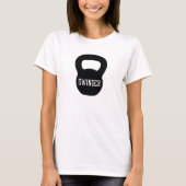 Kettlebell lebenslustiger Typ T-Shirt (Vorderseite)