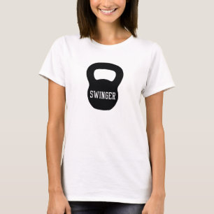 Kettlebell lebenslustiger Typ T-Shirt