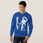 Kettlebell-Liebe Sweatshirt (Vorne ganz)