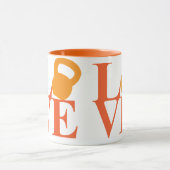 Kettlebell-Liebe Tasse (Zentrum)