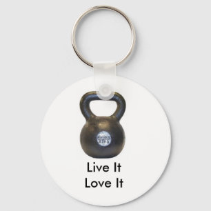 kettlebell, LiveItLove es Schlüsselanhänger
