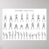 Kettlebell Long Cycle Poster (Vorne)