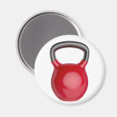 Kettlebell Magnet (Vorderseite/Rückseite)