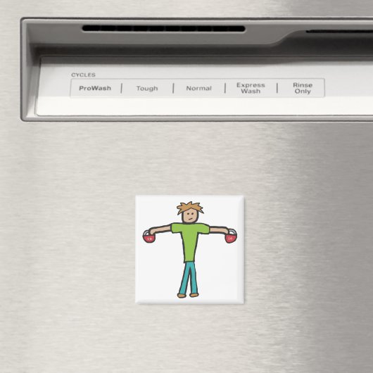 Kettlebell Magnet (In Situ (Geschirrspüler))