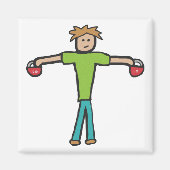 Kettlebell Magnet (Vorne)