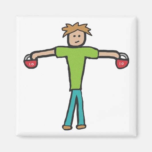 Kettlebell Magnet (Vorne)