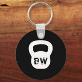 Kettlebell Personal Trainer Schlüsselanhänger (Vorderseite)
