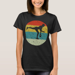 KETTLEBELl retro Vintage Silhouette 70er T-Shirt