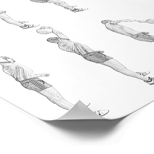 Kettlebell Snatch Poster (Ecke)