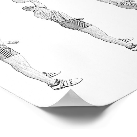 Kettlebell Snatch Poster (Ecke)