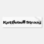 Kettlebell starker Autoaufkleber (Vorne)