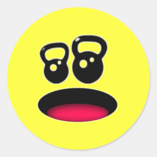 Kettlebell Sticker (Vorderseite)