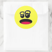 Kettlebell Sticker (Tasche)