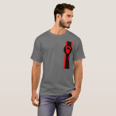 Kettlebell Striped T - Shirt (Vorne ganz)