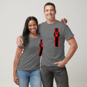 Kettlebell Striped T - Shirt (Unisex)