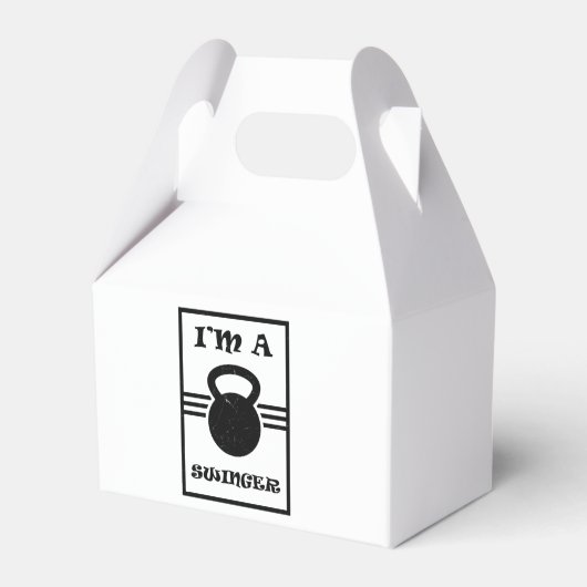 Kettlebell Swinger Geschenkschachtel (Vorderseite)
