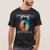 Kettlebell Trail Lauf Men T-Shirt (Vorderseite)