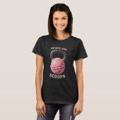 Kettlebell-Training Fitnessstudio Körper Eiscreme  T-Shirt (Vorne ganz)