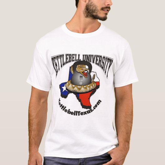 Kettlebell Universität T-Shirt (Vorderseite)