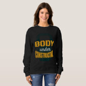 Kettlebell Workout Body Under Construction Gym Quo Sweatshirt (Vorne ganz)