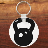 Kettlebell Workout Schlüsselanhänger (Vorderseite)