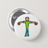 Kettlebells Button (Vorne & Hinten)