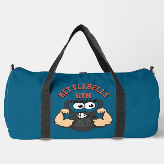 Kettlebells Gym Bag Duffel Bag Duffle Bag (Vorderseite)