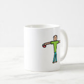 Kettlebells Kaffeetasse (VorderseiteRechts)