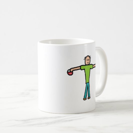 Kettlebells Kaffeetasse (VorderseiteRechts)