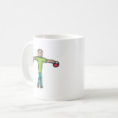 Kettlebells Kaffeetasse (Vorderseite Links)