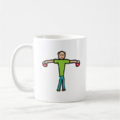 Kettlebells Kaffeetasse (Links)
