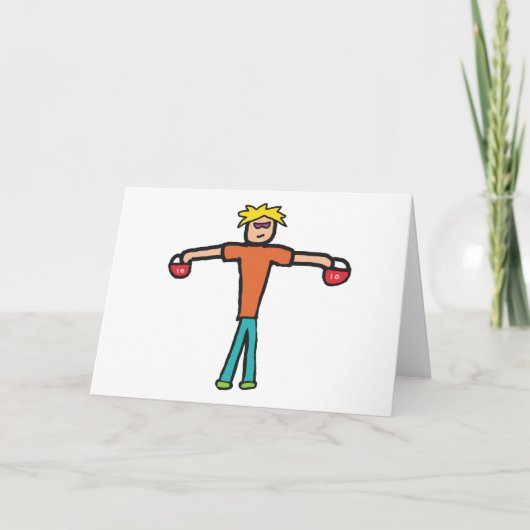 Kettlebells Karte (Vorderseite)