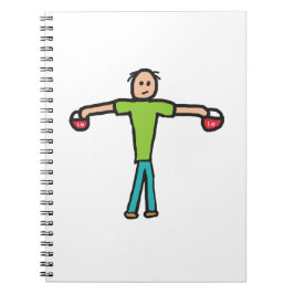 Kettlebells Notizblock