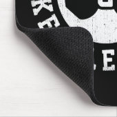 Kettlebells und Kale Chips - Funny Novelout Workou Mousepad (Ecke)