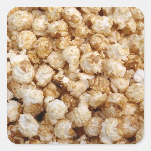 Kettlecorn Popcorn Foto Sticker für Snacks Liebhab (Vorderseite)