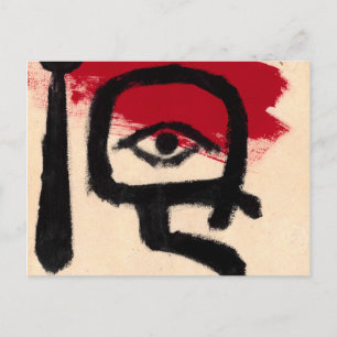 Kettledrummer von Paul Klee Postkarte